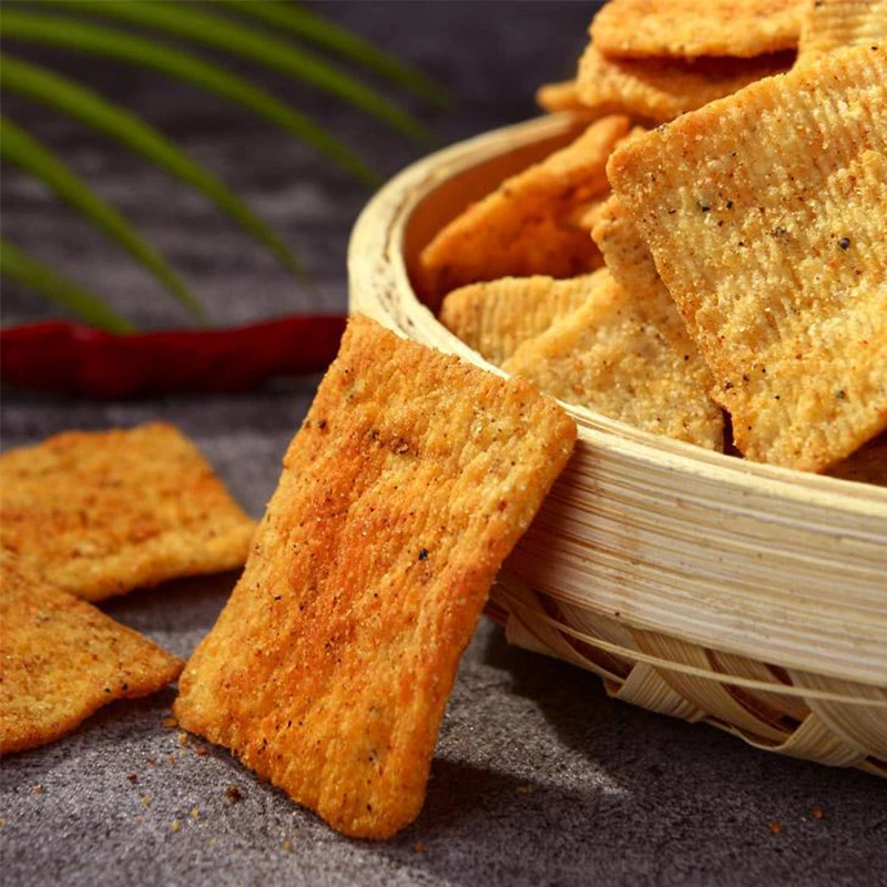 花椒锅巴独立包装麻辣粗粮小零食追剧办公室休闲小吃一整箱精选17