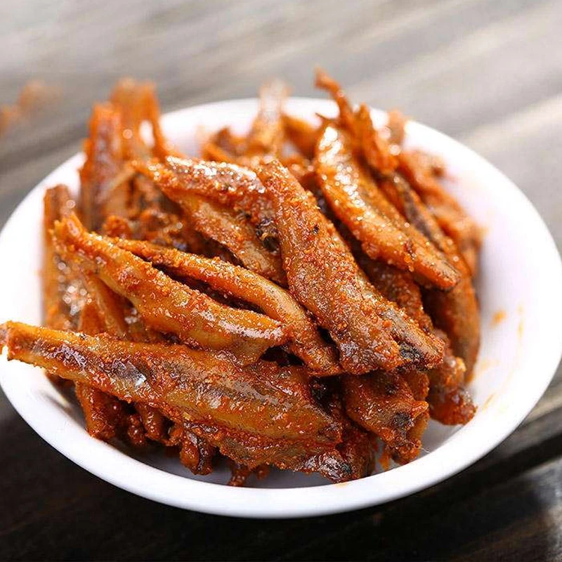 多味小鱼香辣小鱼仔开袋即食毛毛鱼湖南特产小鱼袋装高蛋白辣味