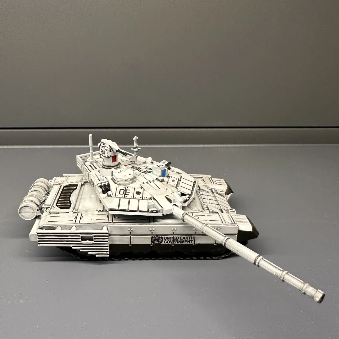 【T90流浪地球版】1/72定制坦克模型收藏