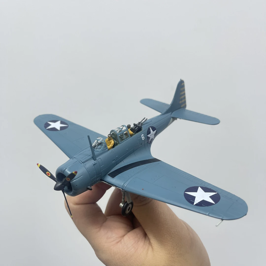 【SBD无畏轰炸机】1:72俯冲轰炸机合金模型收藏（合金+ABS工程塑料）