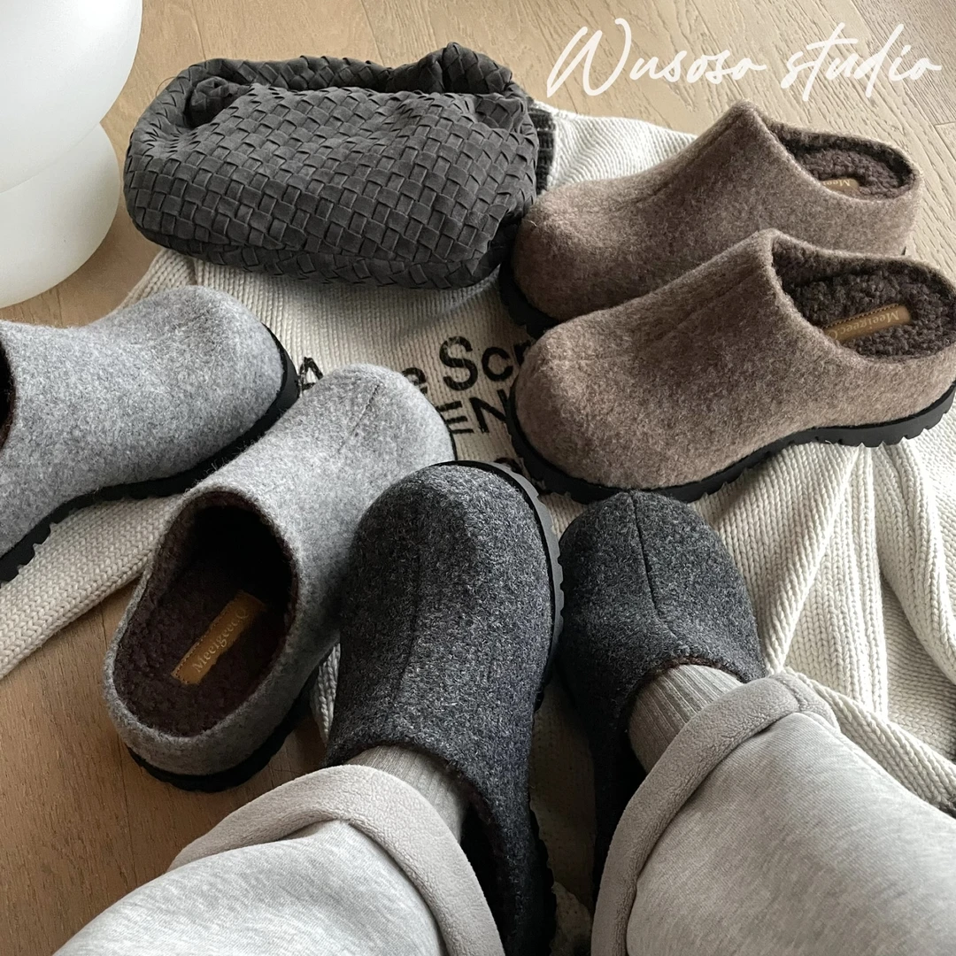 【soso】24new｜设计师款马蹄勃肯鞋｜加绒加厚增高6.5cm