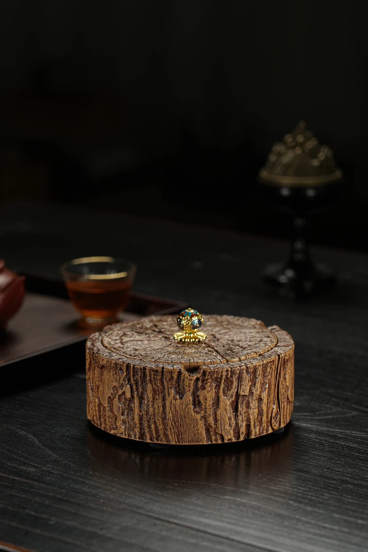 紫砂段泥烟灰缸