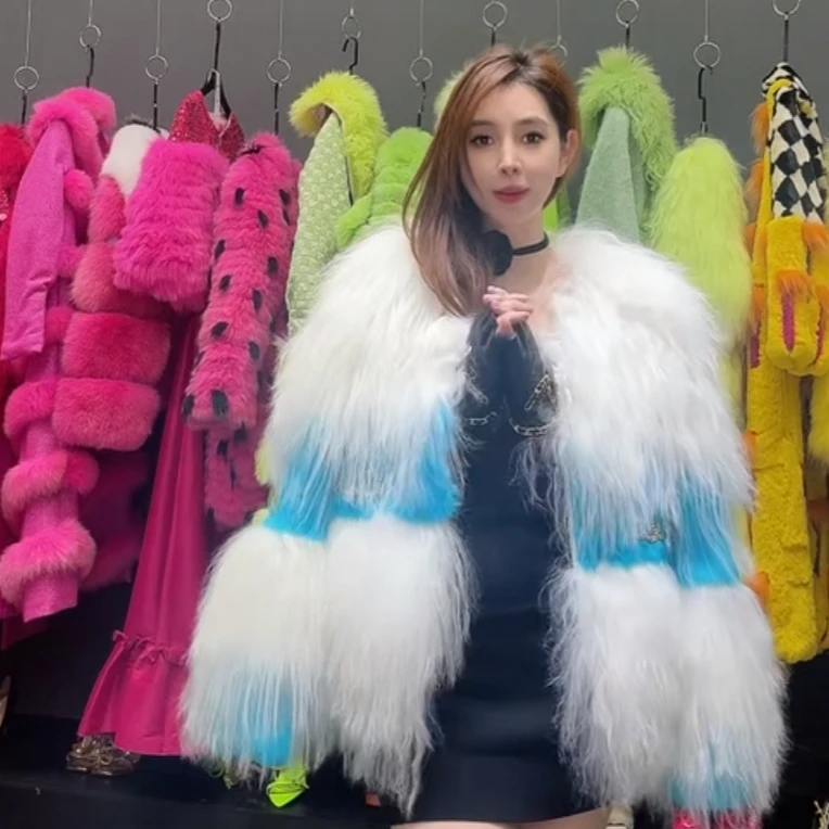 【美丽定制】【海浪】设计师款毛呢外套