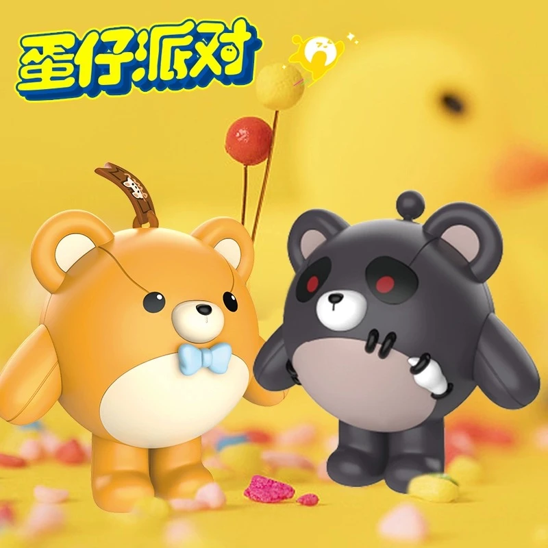 正版蛋仔派对拼装模型潮玩公仔手办盲盒摆件游戏周边蛋仔派对玩具
