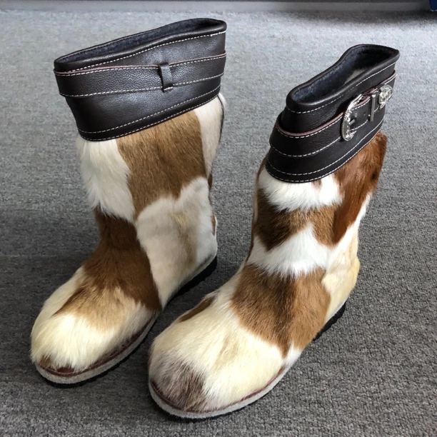 女士冬季保暖中筒靴2023-57