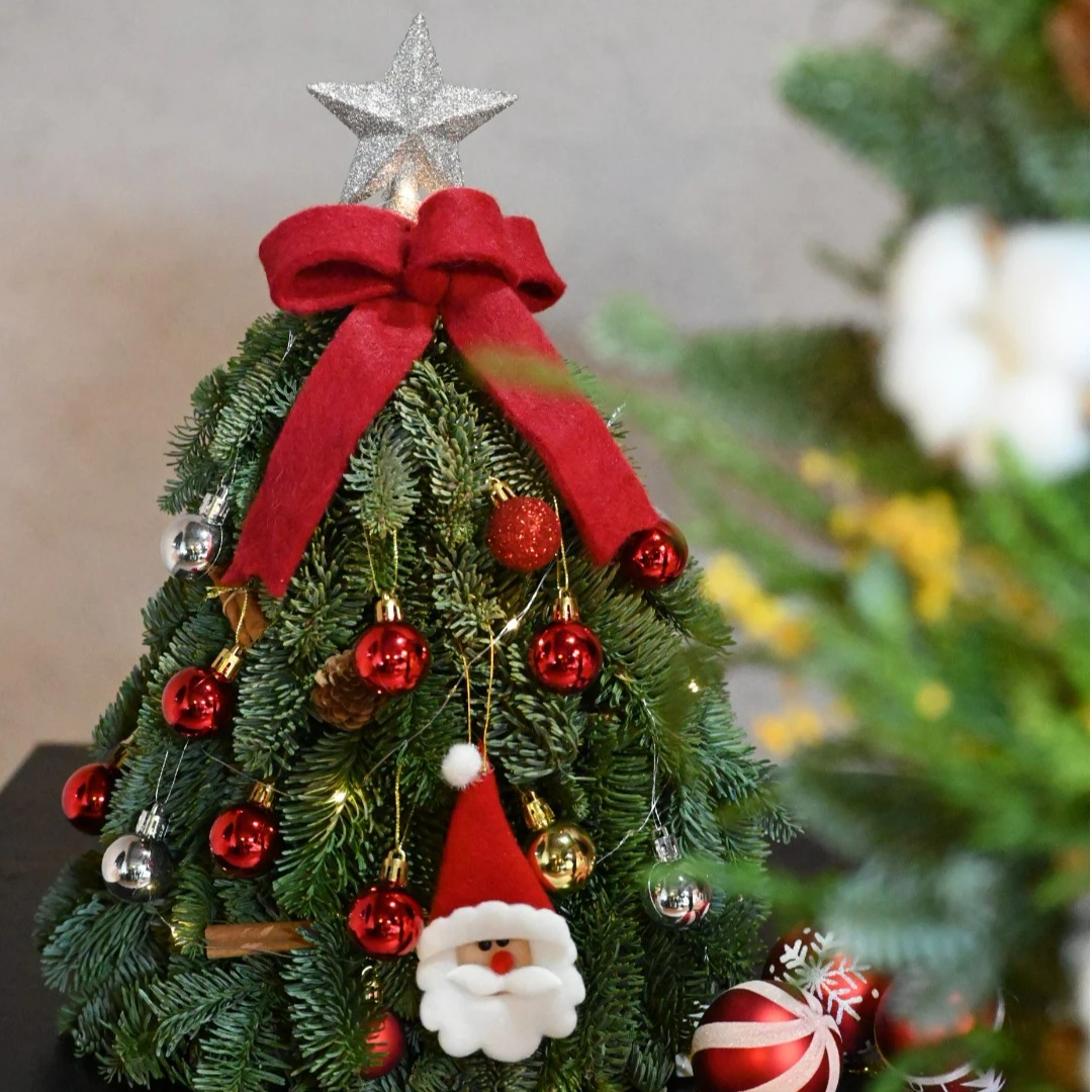 【圣诞限定】【好红专属】进口诺贝松圣诞树真松家用装饰礼物圣诞花环
