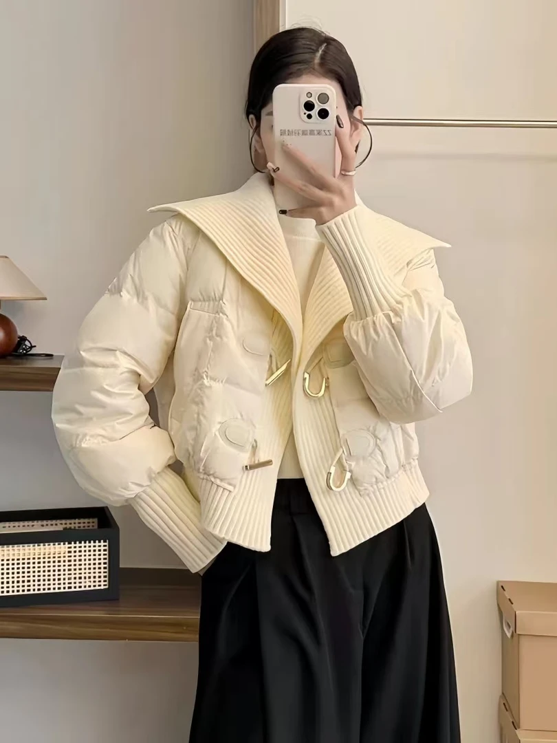 小个子短款羽绒棉服冬季新款棉衣面包服宽松加厚棉袄外套