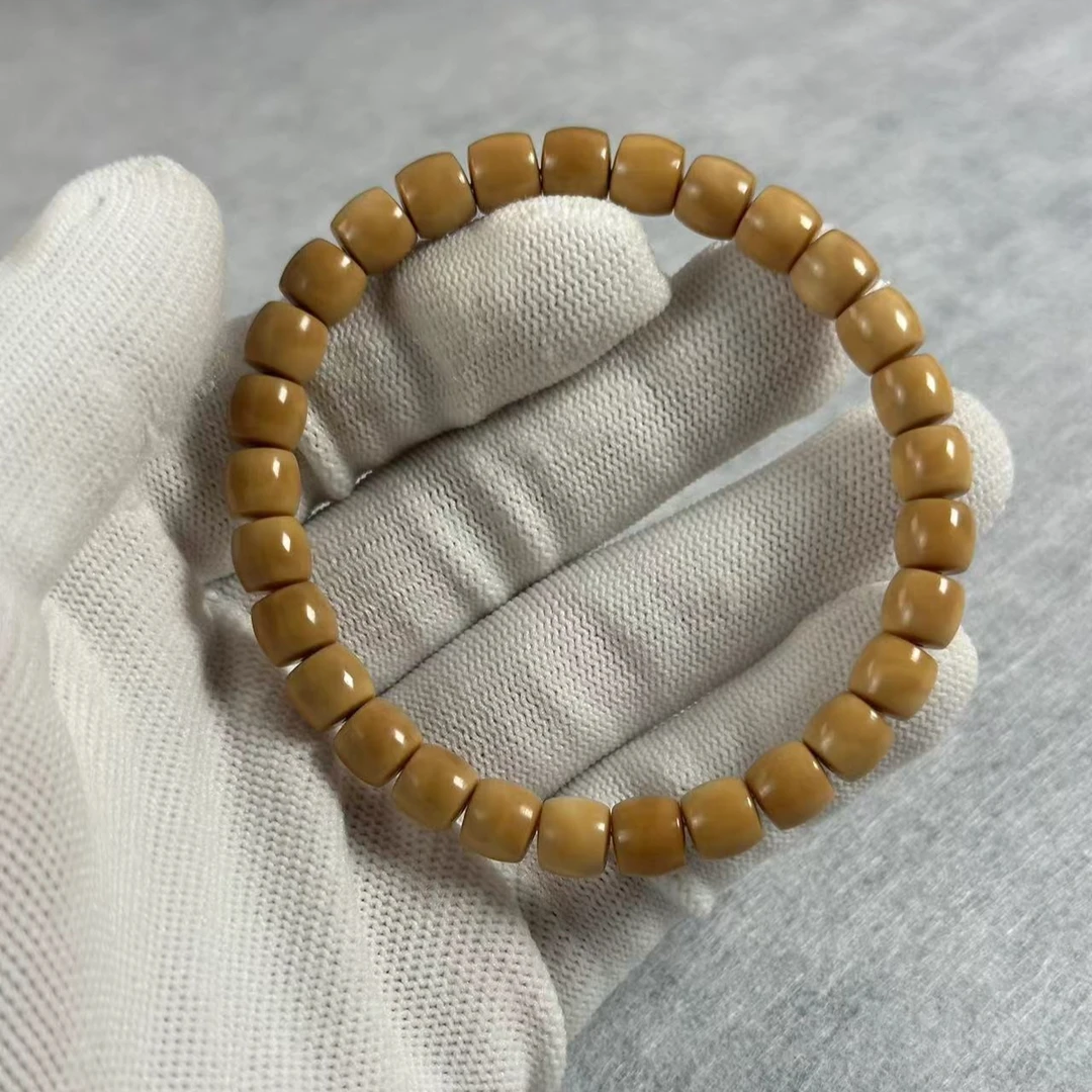 『果木出品』龙脊菩提精工直切手串 全品玉华料 8*7轻微缩尺