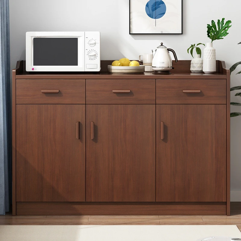 餐边柜置物柜木储物柜客厅靠墙壁办公室家具茶水柜家用茶柜置物架