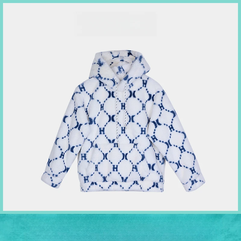 高街潮牌【高奢联名】新款保暖连帽卫衣男女L118