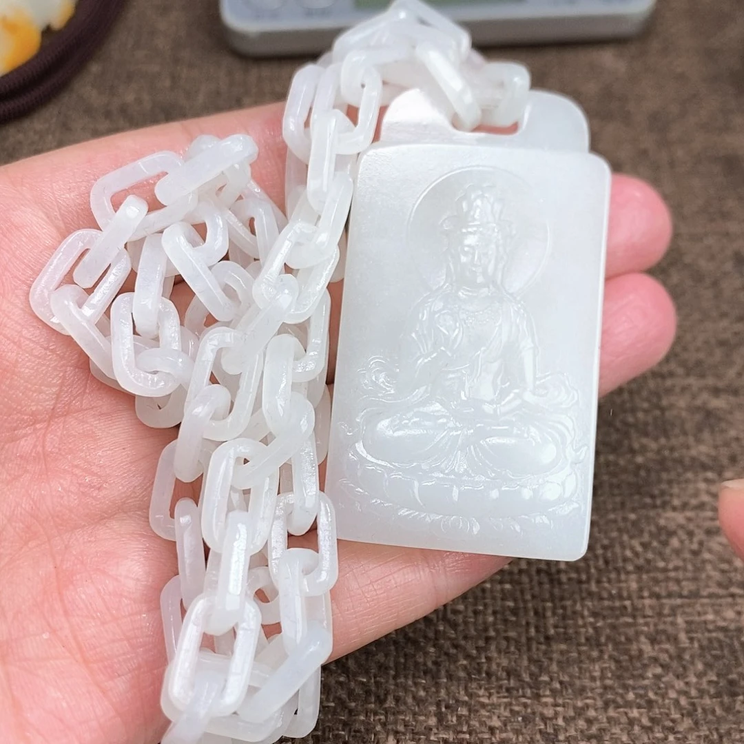 和田玉挂件未镶嵌