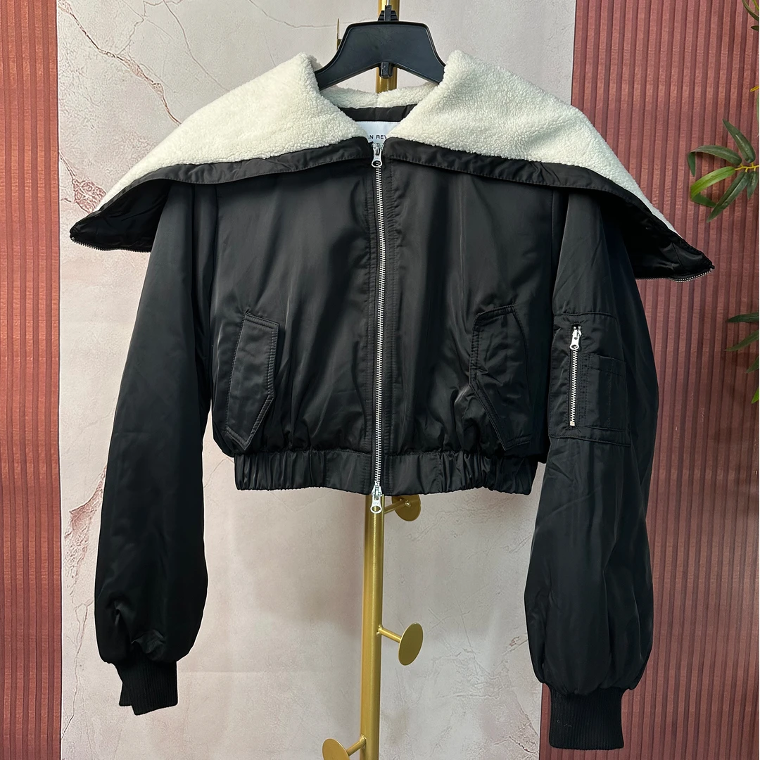 女短款时尚百搭韩版秋冬棉服外套