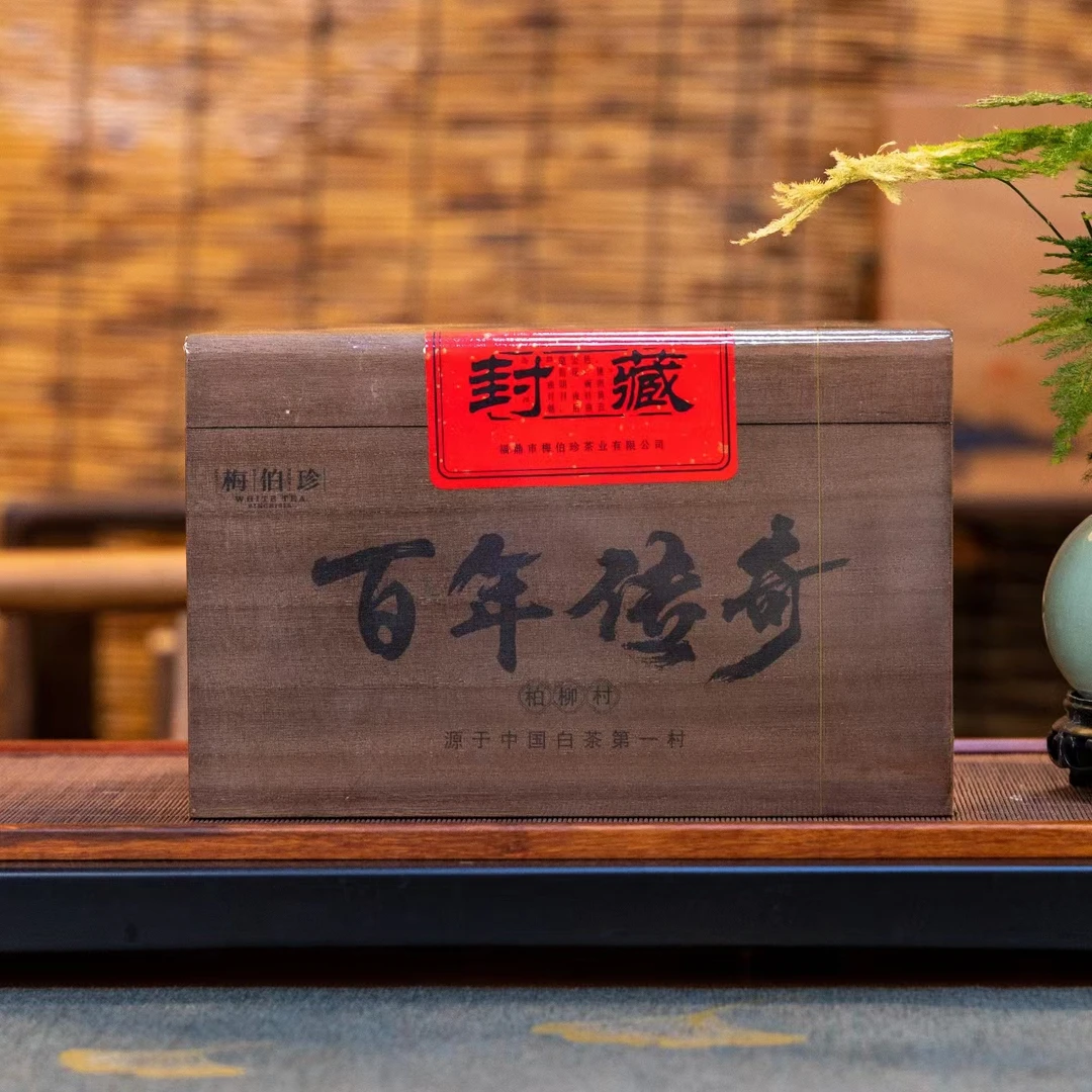 【茶江湖】梅伯珍2023年百年传奇白毫银针300g