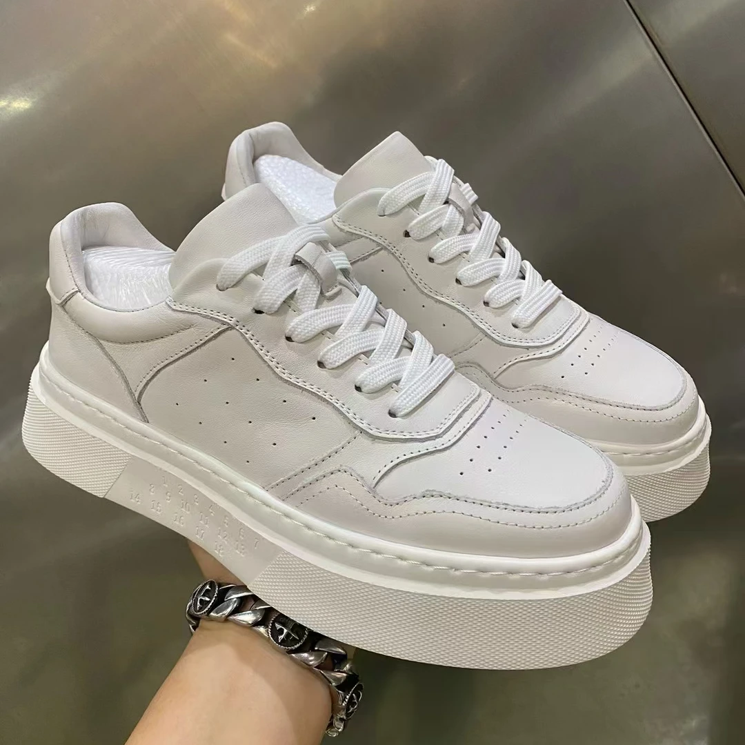 2024夏季新品男士轻奢欧货潮牌透气厚度低帮系带百搭潮鞋2518210