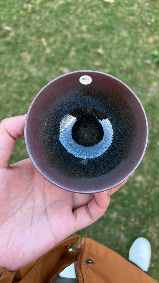 手工铁胎原矿仿古陶瓷茶盏主人杯水杯