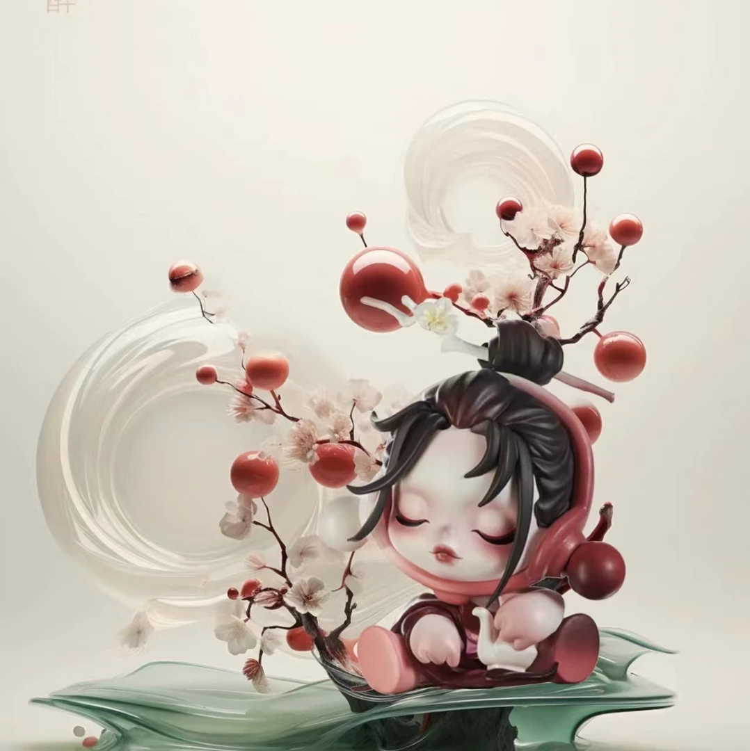 ②37~72【欣崽混】梦混SP庭前墨梅 系列潮玩盲盒