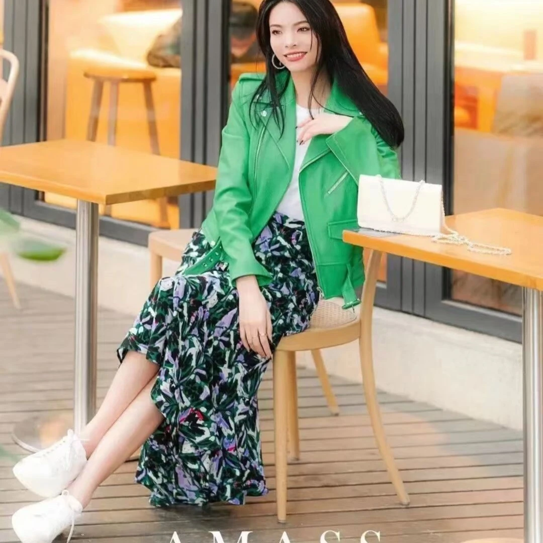 【北京阿玛施】 休闲百搭碎花半身裙5200385时尚复古半裙