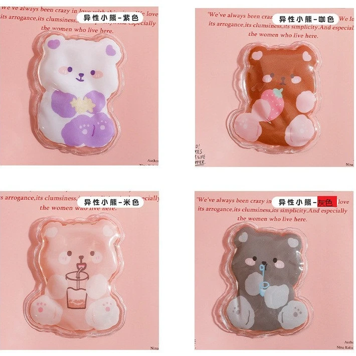 网红冬季自发热暖手宝可爱卡通便携敲敲热暖手宝速热掰掰热学生