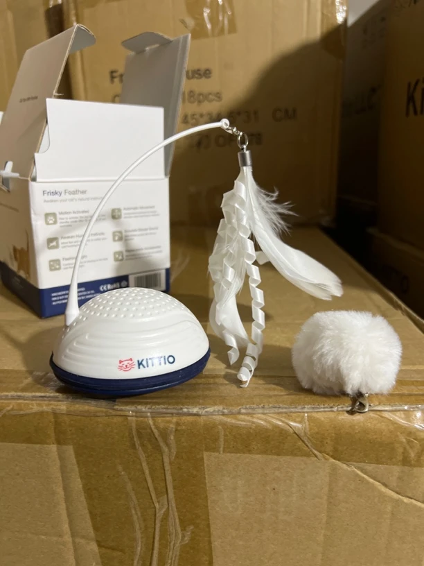 宠物电动玩具逗猫自动羽毛猫咪自嗨猫玩具