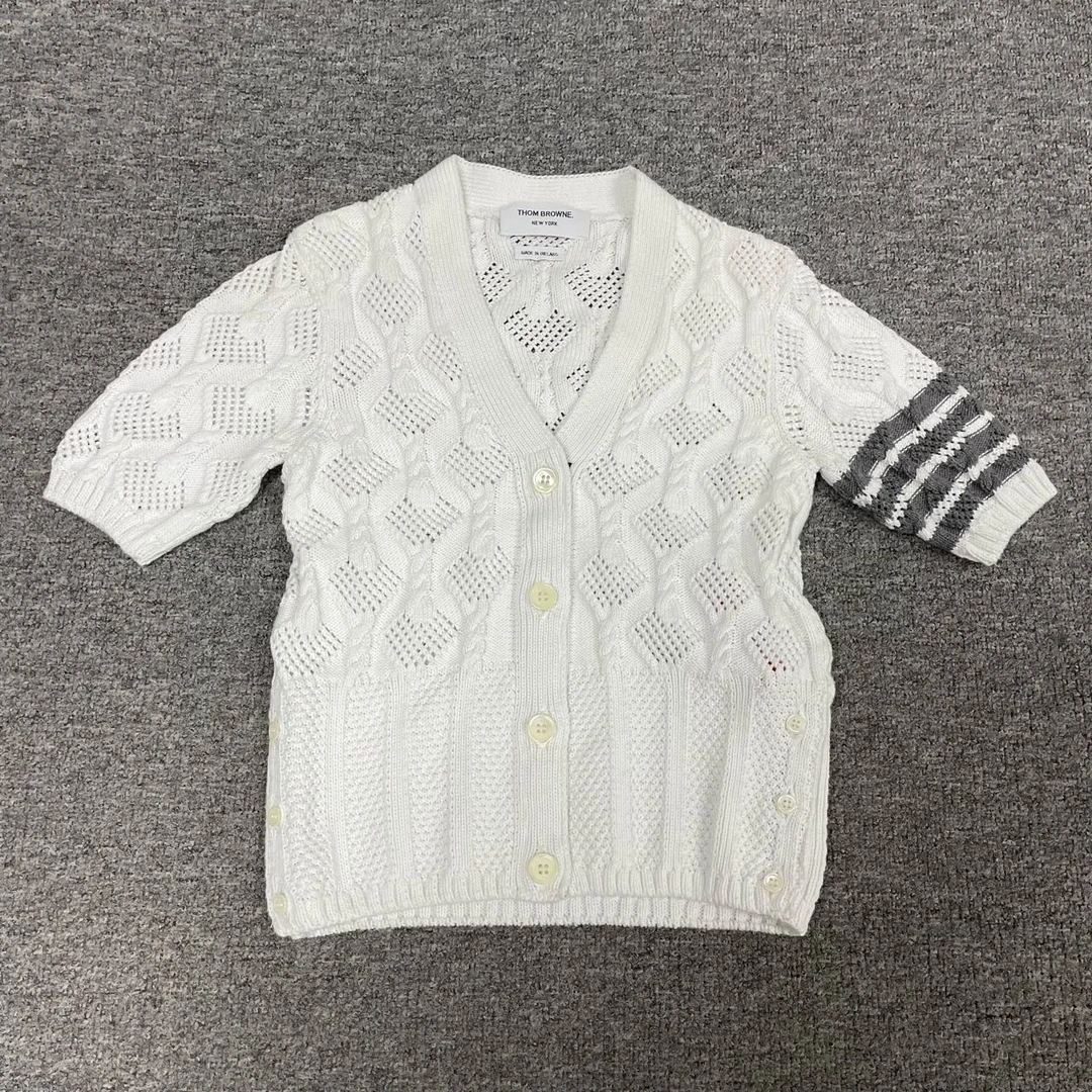 Thom Browne TB 四条纹 针织开衫 99新 38码
