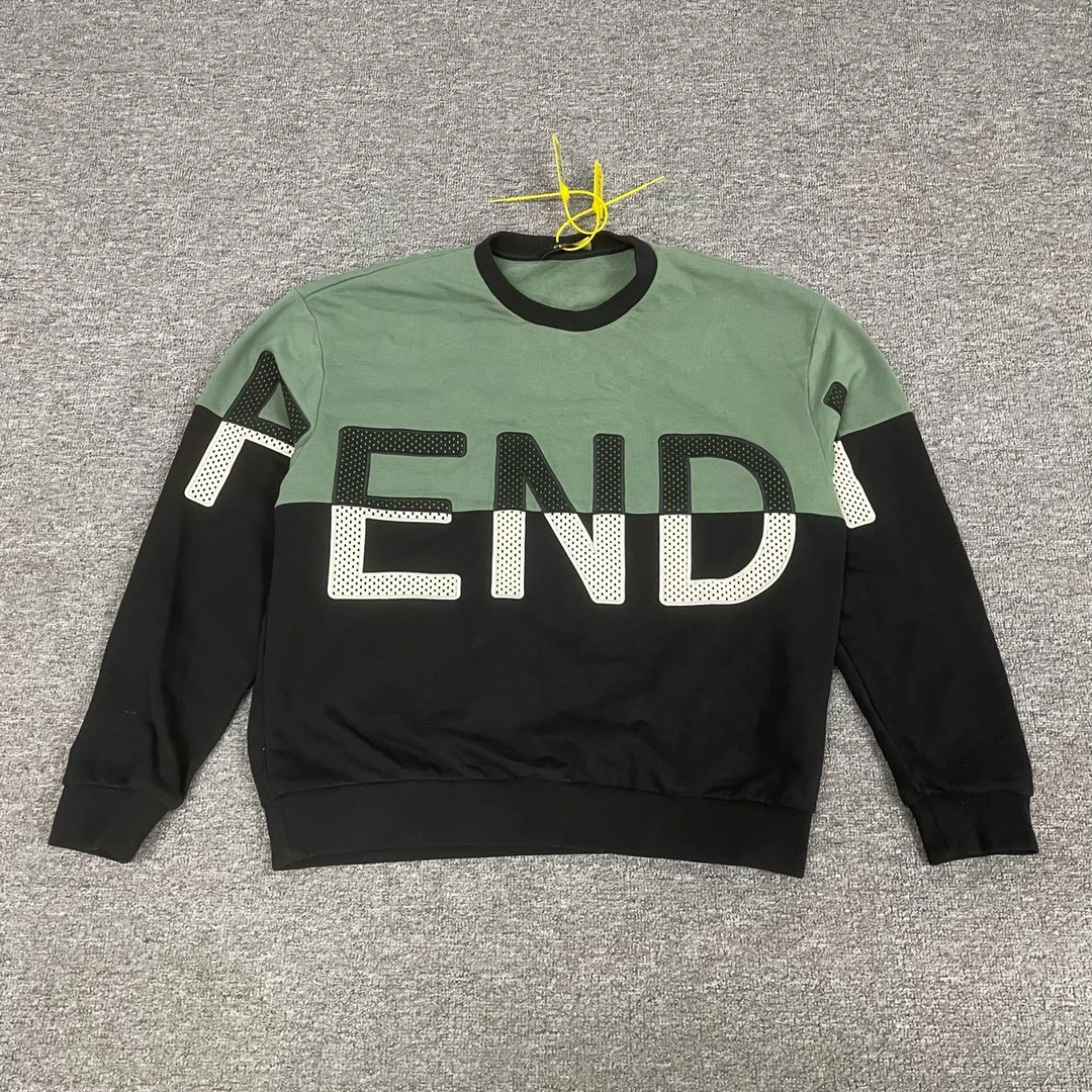 Fendi 芬迪 拼接大Logo 卫衣 L码 99新