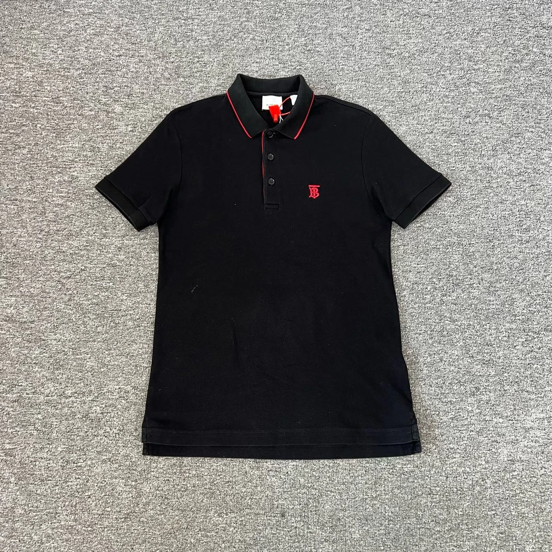 Burberry 巴宝莉 刺绣Logo 短袖Polo衫 99新 Xs码