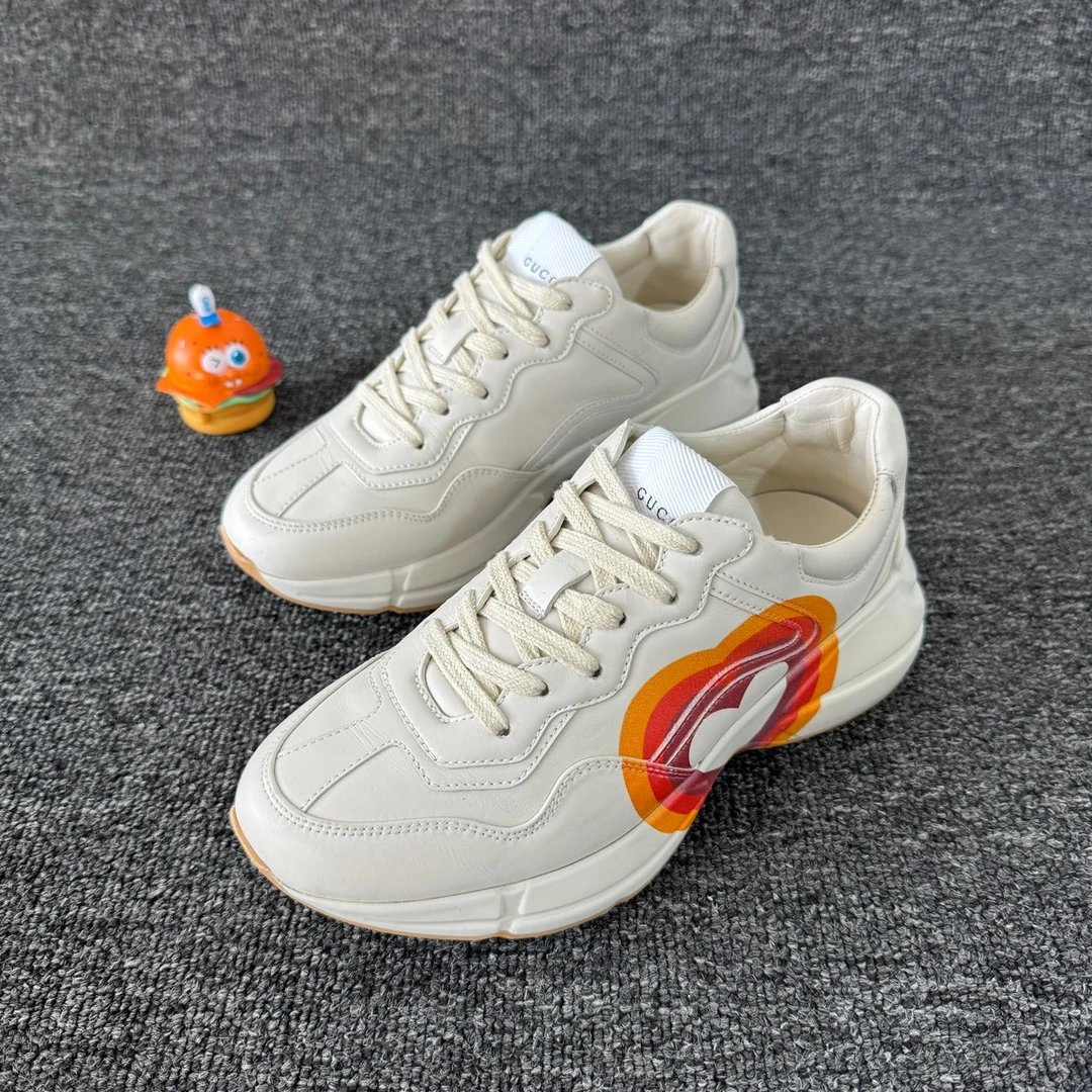 Gucci 古驰 心形logo 老爹鞋 35码 99新