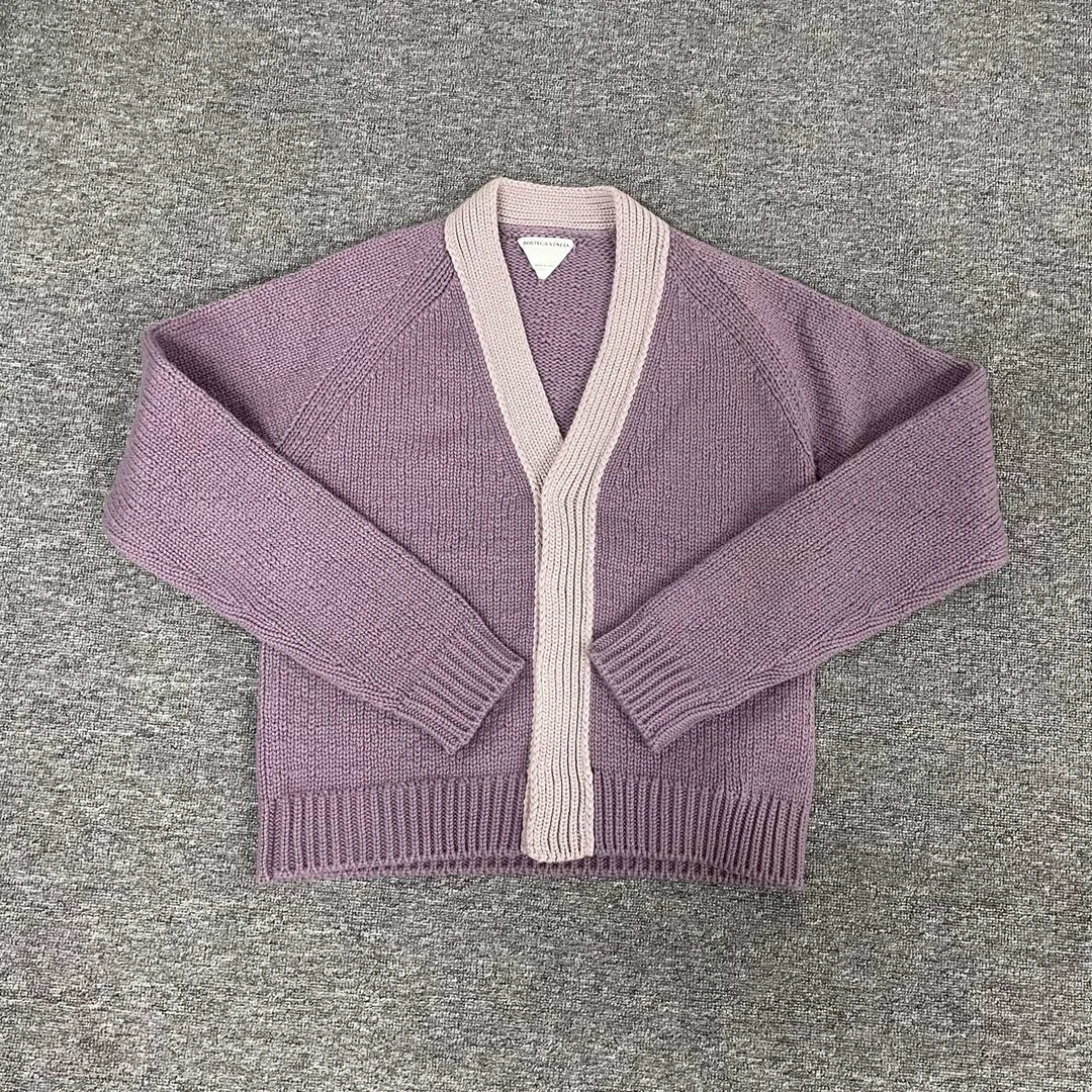 Bottega Veneta Bv 香芋紫 针织开衫 99新 M码