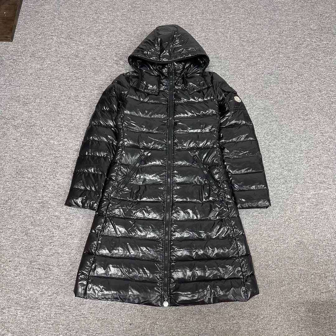 Moncler 蒙口 Moka 长款 连帽 羽绒服 95新 0码