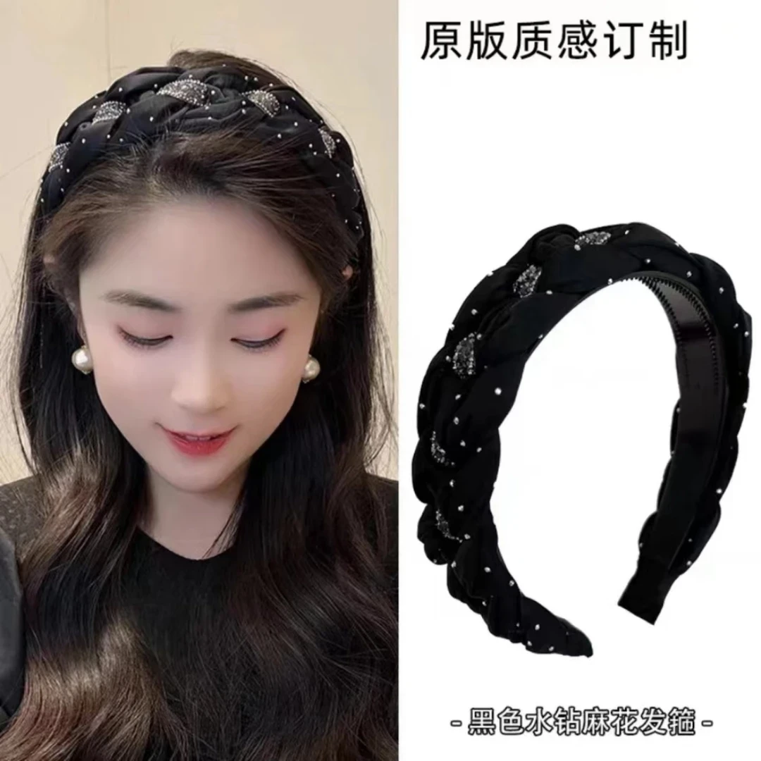 发箍女简约发捆高颅顶头箍百搭外出高级感发卡