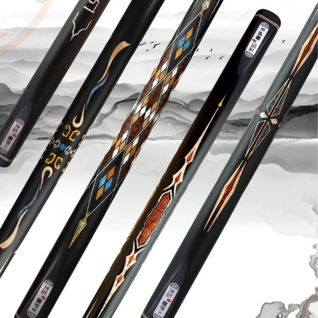 天工墨子三套装墨子3球杆小头杆含原厂铝合金杆盒台球杆小头