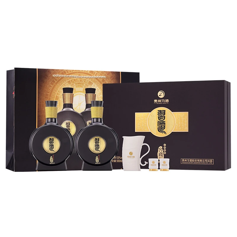 习酒窖藏1988 酱香型白酒礼盒 送礼推荐 53度500ml*2