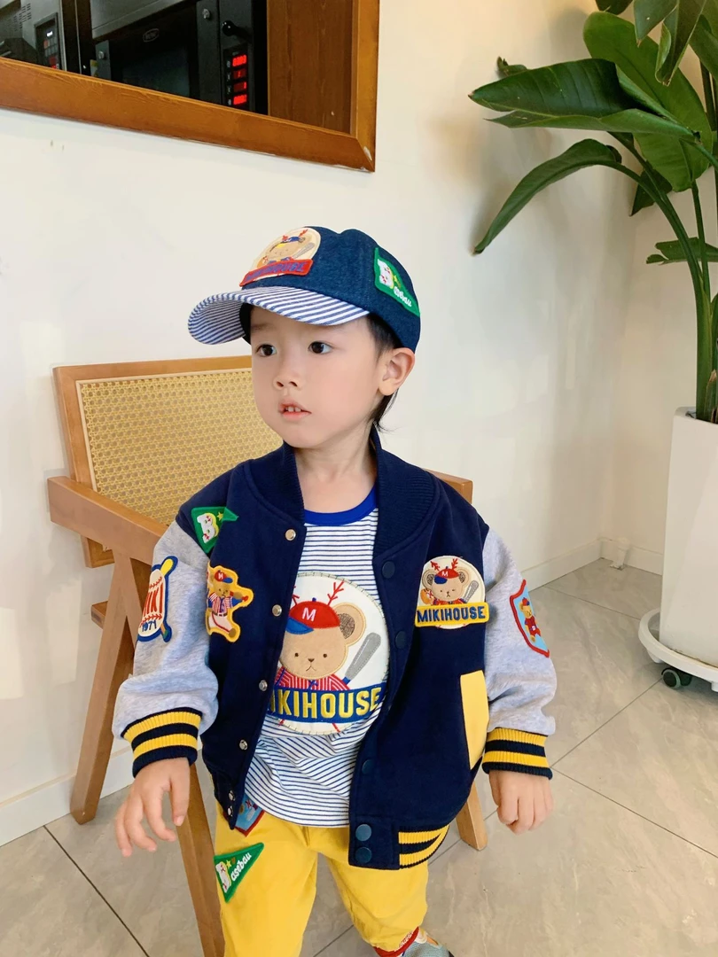 【天花板】棒球服多标双色