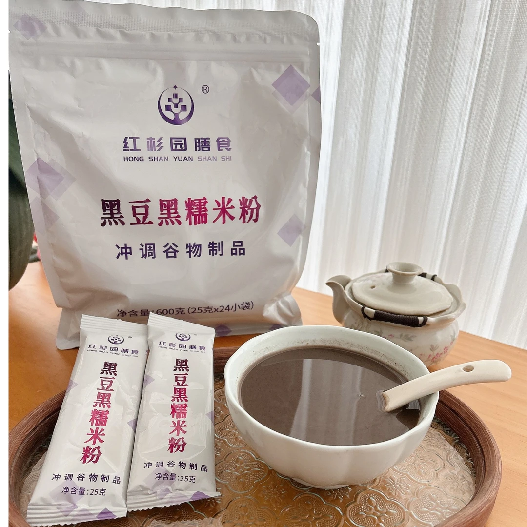 黑豆黑糯米粉便捷膳食沈红磊推荐