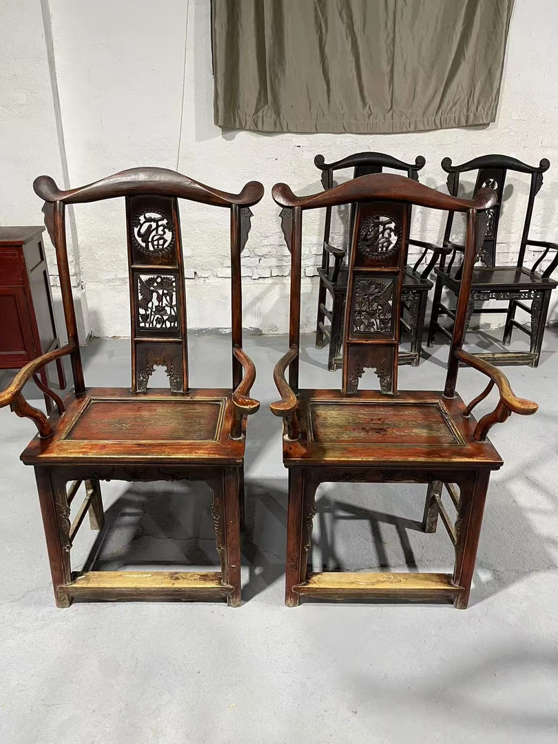 老官帽椅 圈椅 一物一拍 不包邮