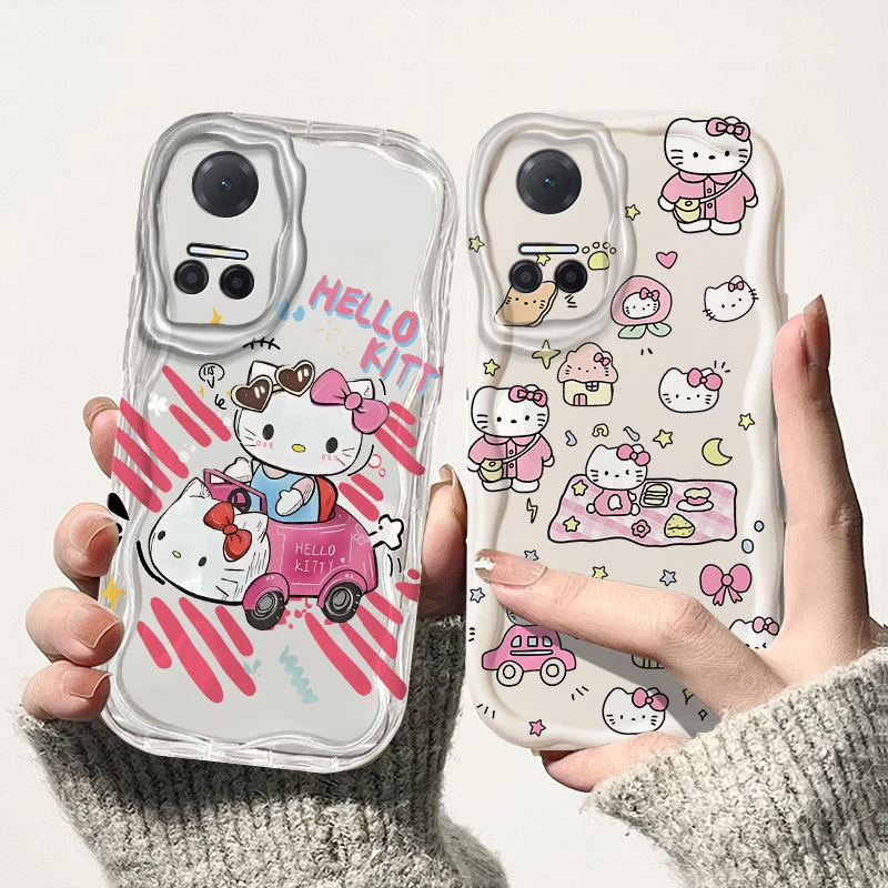 适用可爱kitty猫荣耀Play6T手机壳CMA-AN40奶油壳可爱防摔女款个