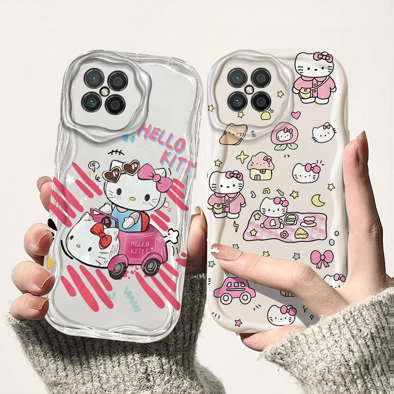 适用可爱kitty猫荣耀畅玩20Pro手机壳HJC-LX9女款奶油壳可爱防摔