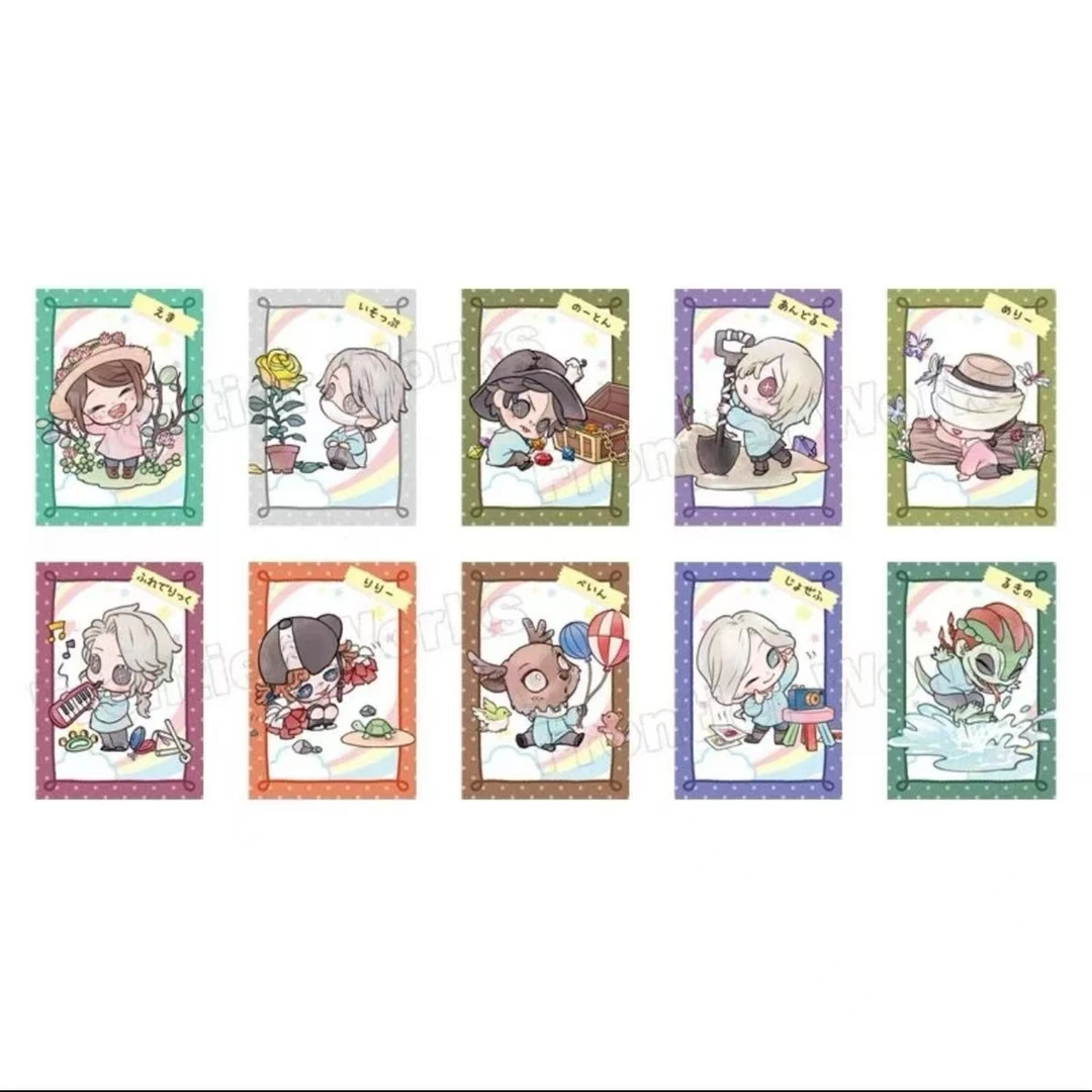 【拆盒】第五人格 日谷 幼稚园 盲盒吧唧 拍立得卡牌盲盒