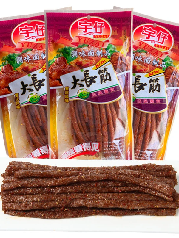 宇仔大长今辣条小零食经典麻辣8090后儿时怀旧劲道发货调味面制品