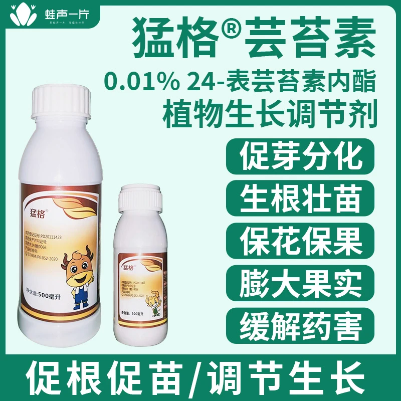 24表高芸苔素内脂天然高效植物生长调节剂叶面肥增产壮苗防落果