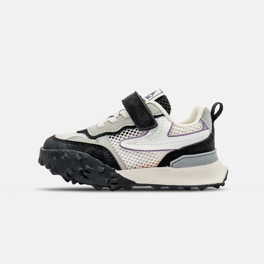 Kappa Kids夏季新款中大童童鞋透气舒适时尚男女童休闲软底运动鞋