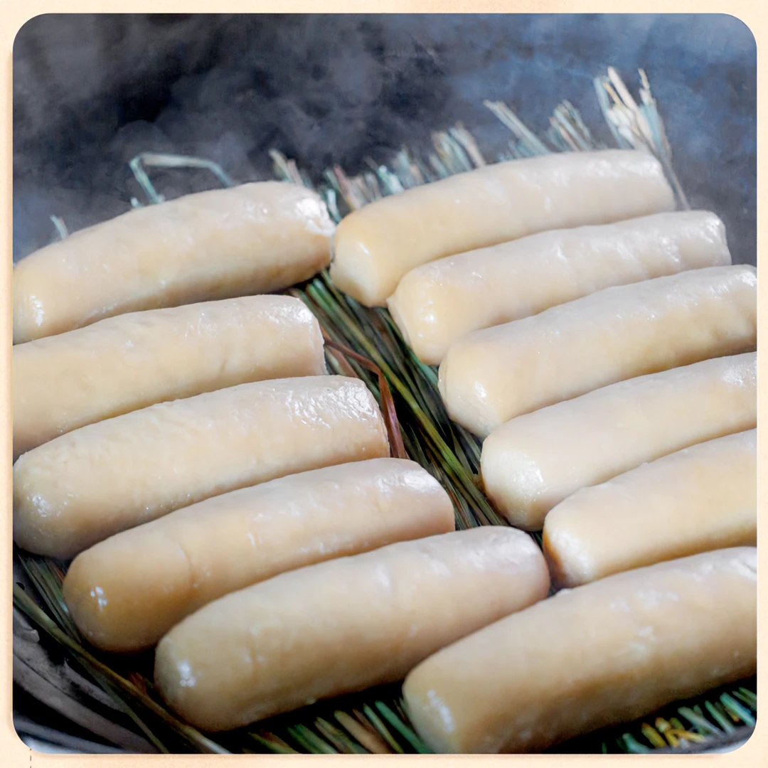 四川大巴山纯手工米豆腐传统农家特产