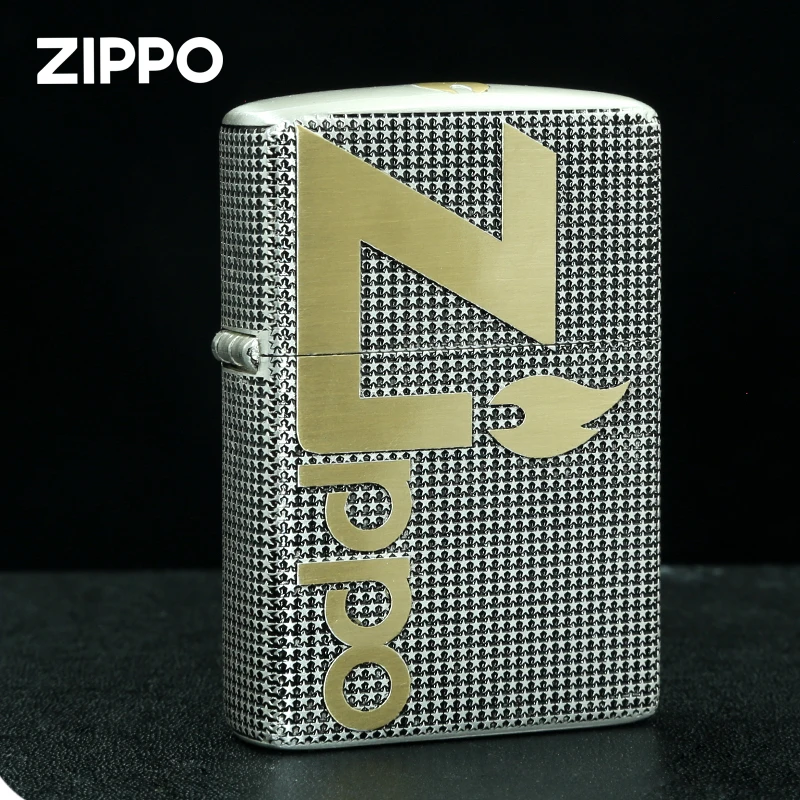 ZIPPO繁星原装正版防风煤油男士个性银色送礼DY9902DK