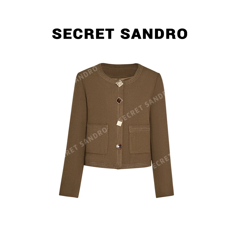 【戴妃】Secret Sandro 鸥纪儿 外套 J84221344R