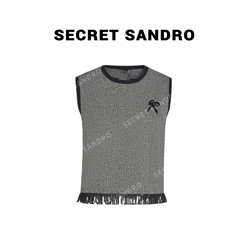 【欧尼】Secret Sandro鸥纪儿 马夹 G64299013R