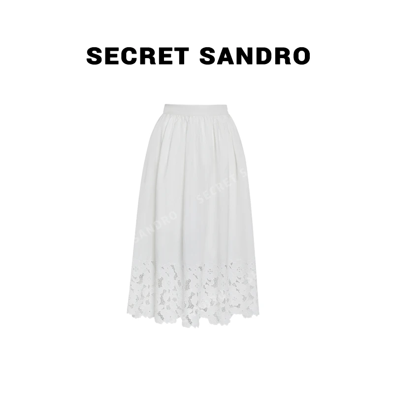 【白伞裙】Secret Sandro Liuu 半裙 B64226200R