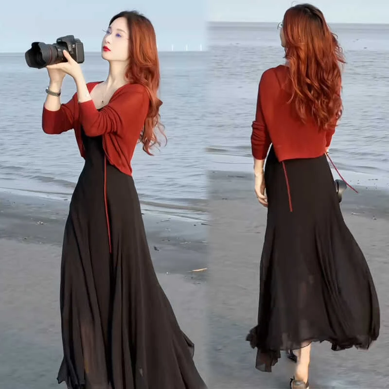 冰丝针织衫女夏凉感薄纱开衫小坎肩防晒衣配吊带裙子外搭披肩罩衫