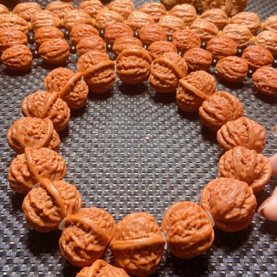 文玩核桃手串@***0京八棱6