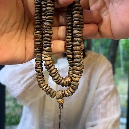 沉香手串白棋壳子沉水1.0多样性发货1条