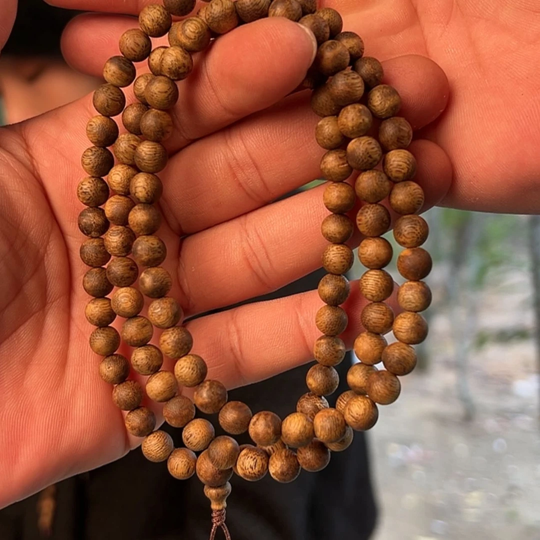 【闪购商品】沉香手串金沙叶0.7/15多样性发货1条